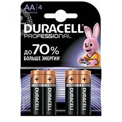 Батарейка Duracell Professional (АА, 4шт, LR6)